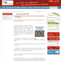IFA Institut Français des Administrateurs