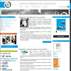 Site de l'Institut Français de l'Education - ifé