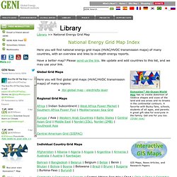 National Energy Grid - Index - Global Energy Network Institute - GENI is the highest priority objective of the World Game (R. Buckminster Fuller).