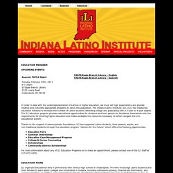 Official Site Indiana Latino Institute - Communications