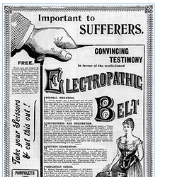 Bonkers Institute: Electropathic Belt a boon to women