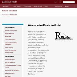 RStats Institute