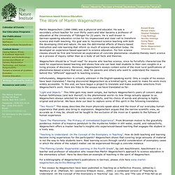 The Nature Institute - Johannes Wirz: English language Publications