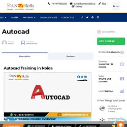 Best Autocad Training in Delhi NCR