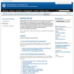 NORDLAB.SE - Institutionen för didaktik och pedagogisk profession, IDPP, Göteborgs universitet