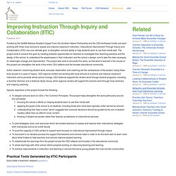 Improving Instruction Through Inquiry and Collaboration (IITIC)