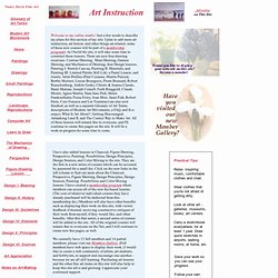 Online Fine Art Instruction in Drawing, Painting, Pastel, Charcoal, and Lessons in Color Theory, Space and Composition