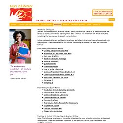 Effective Literacy Instruction Worksheets and Templates
