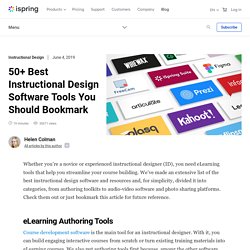 50+ Best Instructional Design Software Tools (2021)