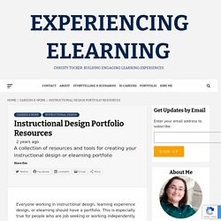 Instructional Design Portfolio Resources - Experiencing eLearning