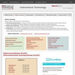 Instructional Technology - Region 10 Website