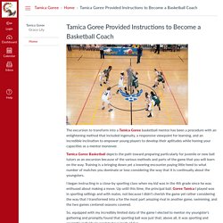 Tamica Goree Provided Instructions to Become a Basketball Coach: Home: Tamica Goree
