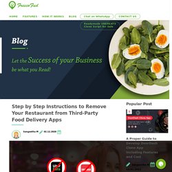 Step by Step Instructions to Remove Your Restaurant from Third-Party Food Delivery Apps
