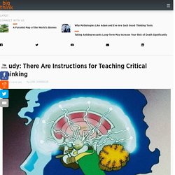 Study: There Are Instructions for Teaching Critical Thinking