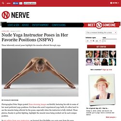 Nude Yoga Instructor Poses in Her Favorite Positions (NSFW)