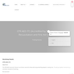 CPR AED Instructor Course