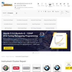 Instrument Panel, Dash and Cluster Repair - Autotronics