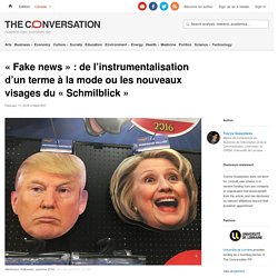 « Fake news » : de l’instrumentalisation d’un terme à la mode ou les nouveaux visages du « Schmilblick »