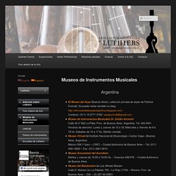 Museos de Instrumentos Musicales