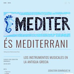 Los instrumentos musicales en la antigua Grecia – és mediterrani