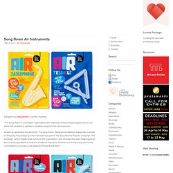 Song Room Air Instruments : Lovely Package . Curating the very best packaging design.