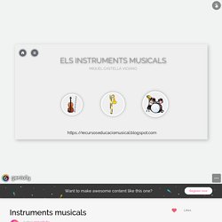 Instruments musicals by miqueltuba on Genially