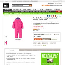 The North Face Toasty Toes Insulated Bunting - Infant Girls'