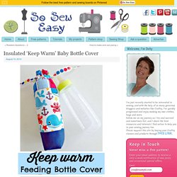 Insulated 'Keep Warm' Baby Bottle Cover
