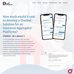 How much would it cost to develop a Chatbot Solution for an Insurance Aggregator Platforms