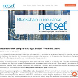 How Insurance companies can get benefit from blockchain?