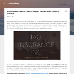 Health Insurance Nassau County