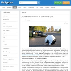 Guide to Bike Insurance for First-Time Buyers » Dailygram ... The Business Network