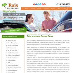 Auto Insurance At Garden Grove