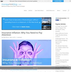 Insurance Inflation: Why You Need to Pay Attention