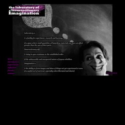The Laboratory of Insurrectionary Imagination - Vimperator