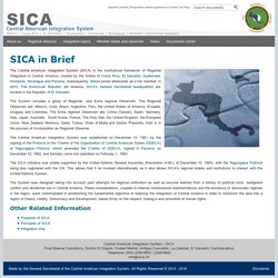 Sistema de la Integración Centroamericana (SICA)