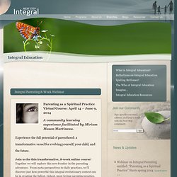Integral Education - Next Step Integral