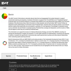 Integrated Biodiversity Assessment Tool (IBAT)