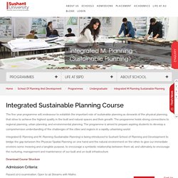 Integrated Sustainable Planning Course in Gurgaon