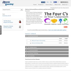 Atomic Learning: Integrating the 4 Cs into Your Classroom