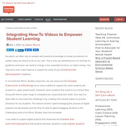 TEXT: Integrating How-To Videos to Empower Student Learning
