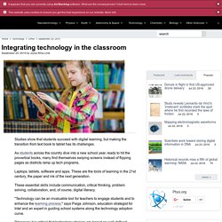 Integrating technology in the classroom