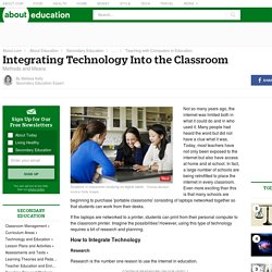 Integrating Technology into the Classroom