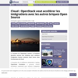 L'intégration avec les technologies Cloud au cœur d'OpenStack