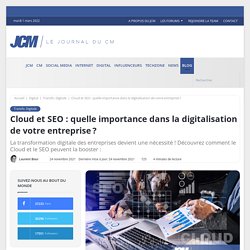 L'intégration du Cloud et du SEO dans la transformation digitale