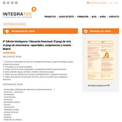 IIª Edición Inteligencia Emocional