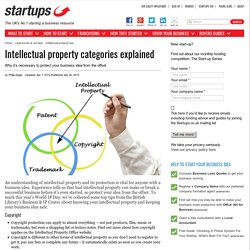 Intellectual property categories explained - Startups.co.uk: Starting a business advice and business ideas