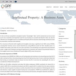 Intellectual Property: A Business Asset