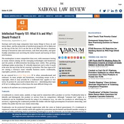 Intellectual Property 101: What It Is and Why I Should Protect It