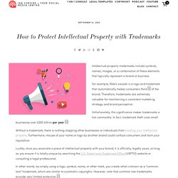 How to Protect Your Intellectual Property with Trademarks — Ian Corzine